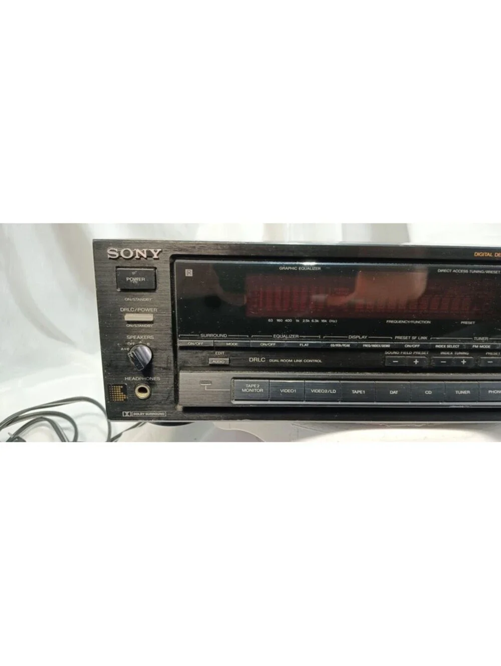 Sony STR-AV920 AM/FM Stereo Receiver AV Control Center Phono